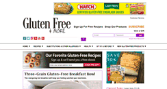 Desktop Screenshot of glutenfreeandmore.com