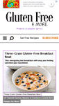 Mobile Screenshot of glutenfreeandmore.com